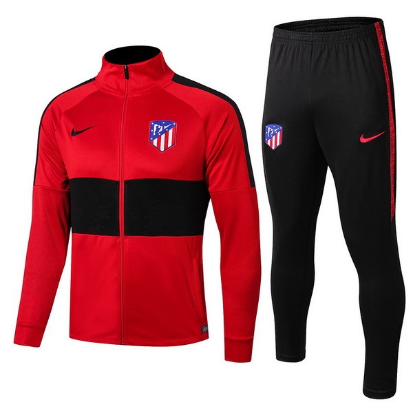 Replicas Chandal Niños Atlético Madrid 2019/20 Negro Rojo Azul